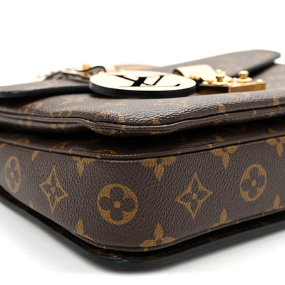 Louis Vuitton Monogram Braided Pochette Metis Creme Beige 8 of 9