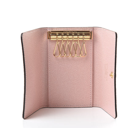 Louis Vuitton Damier Ebene Multicles 6 Key Holder Rose Ballerine 5 of 8