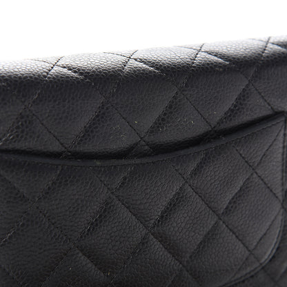 Chanel Caviar Quilted Wallet On Chain WOC Black 10 of 12