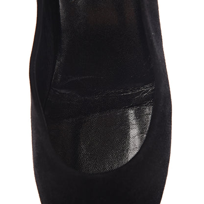 Louis Vuitton Suede Monogram Uniformes Ballet Flats 36.5 Black 11 of 11