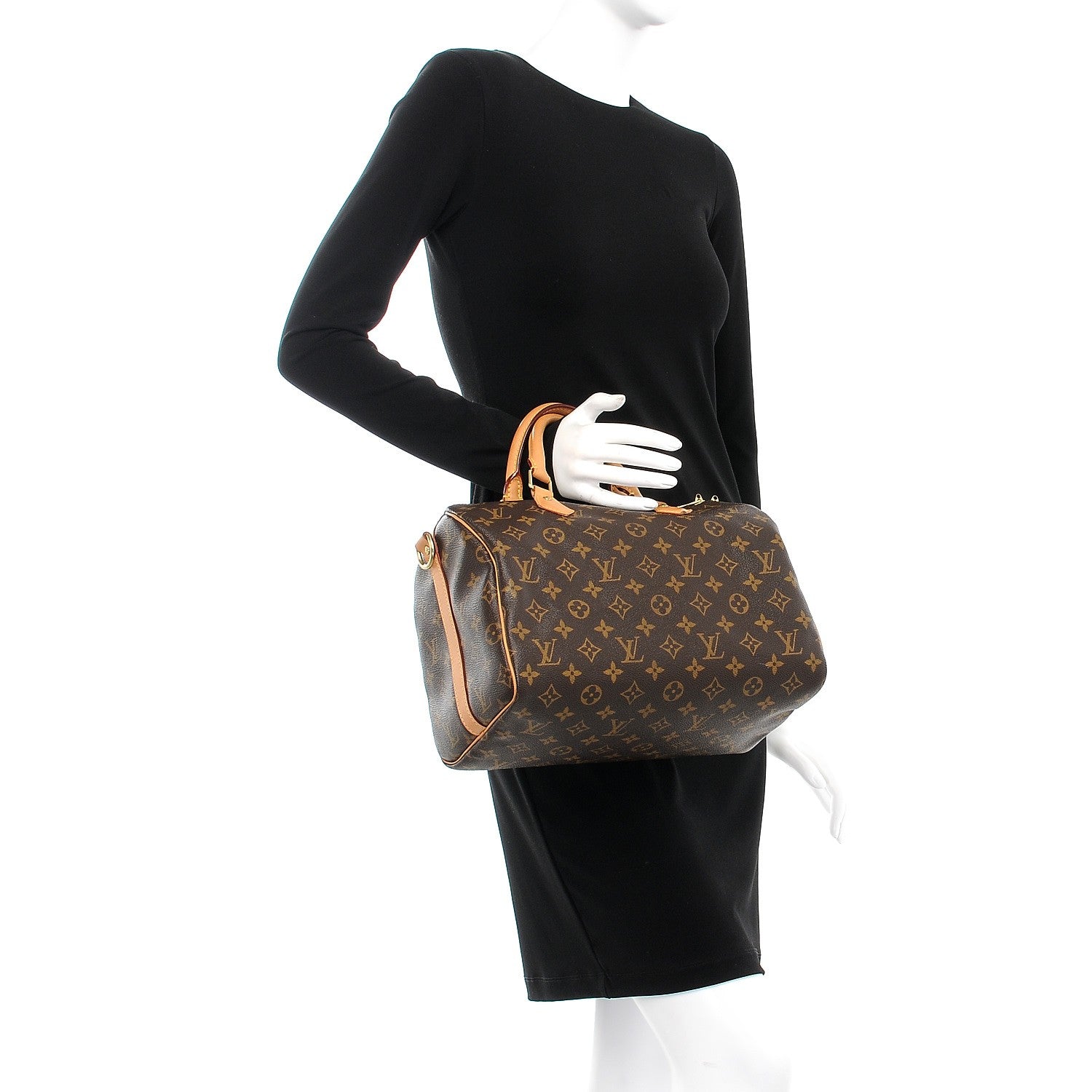 Louis Vuitton Monogram Speedy Bandouliere 30 2 of 11