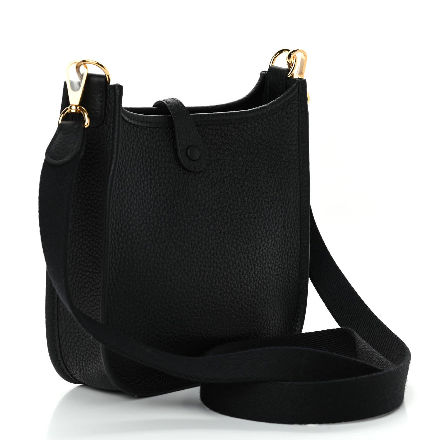 Hermes Taurillon Clemence Evelyne TPM Black 2 of 4