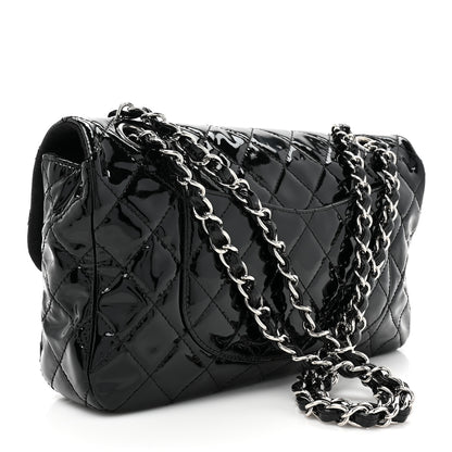 Chanel Patent Net Large La Madrague Tote Black 5 of 16