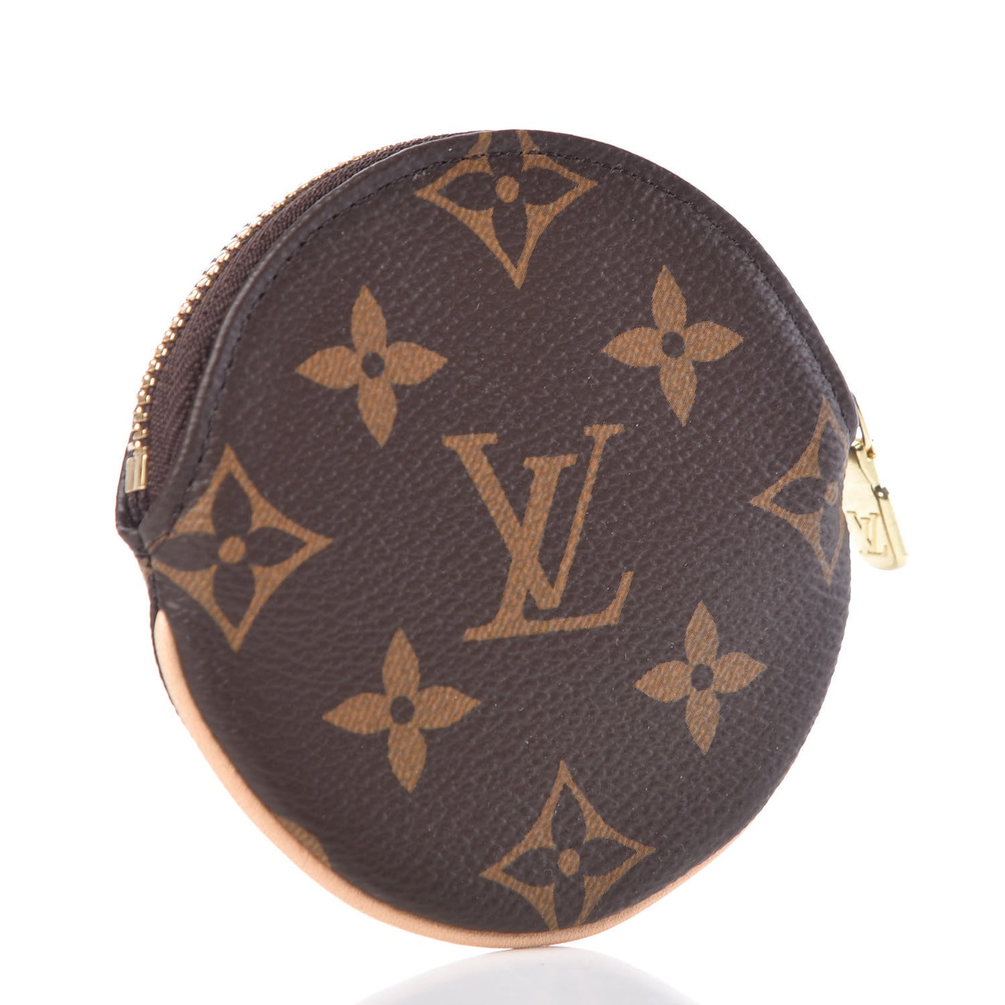Monogram Round Coin Purse