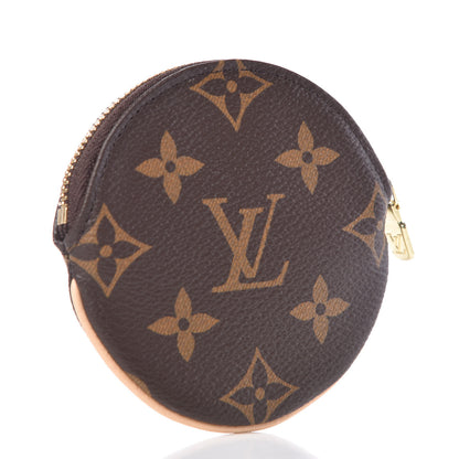 Louis Vuitton Monogram Round Coin Purse 3 of 8