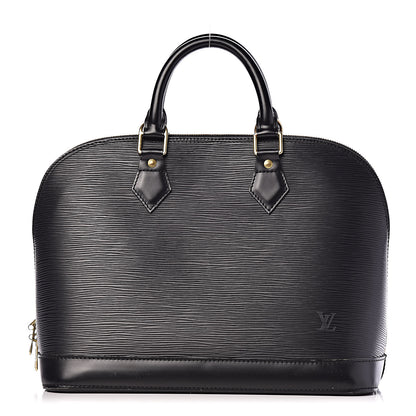 Louis Vuitton Epi Alma PM Black 1 of 15