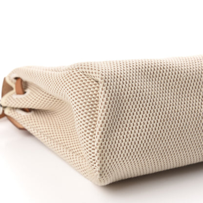 Hermes Toile Vache Herbag 30 PM Natural 6 of 10