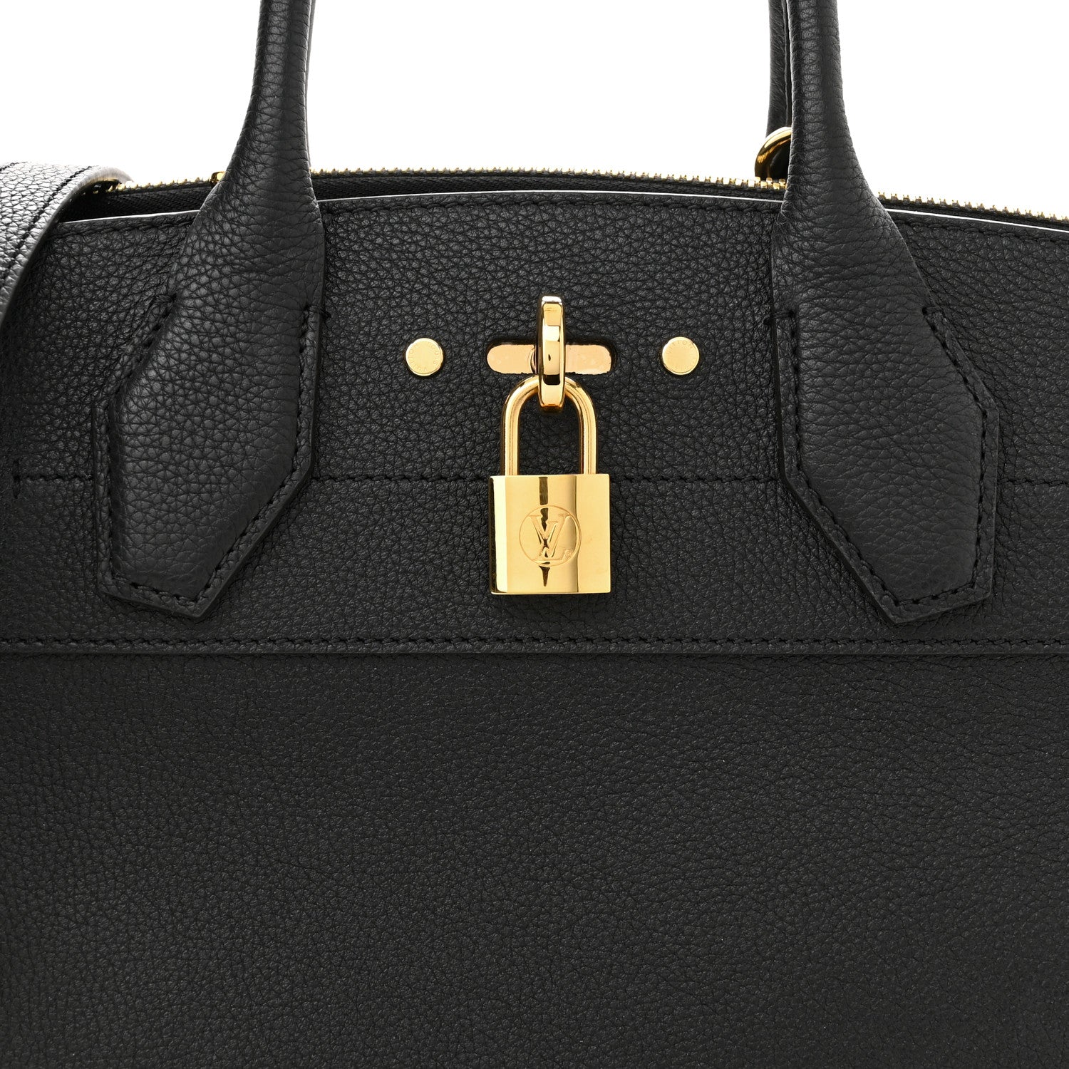 Louis Vuitton Taurillon City Steamer PM Black 7 of 10