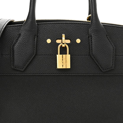 Louis Vuitton Taurillon City Steamer PM Black 7 of 10