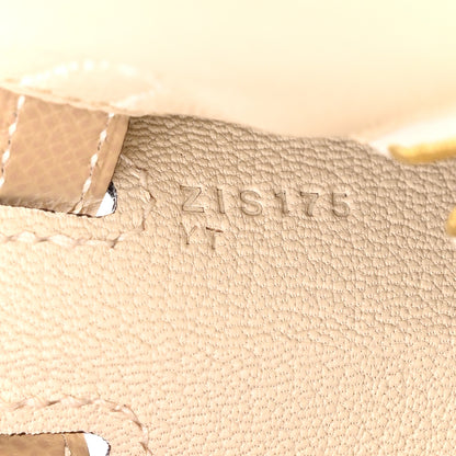 Hermes Epsom Bi-Color Horseshoe Kelly Sellier 25 Craie Trench 7 of 11