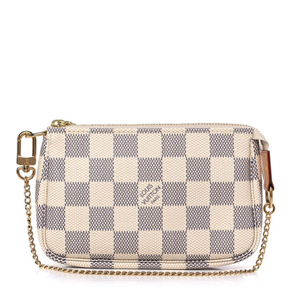 Louis Vuitton Damier Azur Mini Pochette Accessories 1 of 10