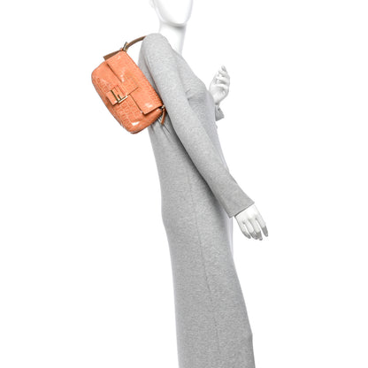 Fendi Vinyl Zucchino Baguette Orange 2 of 13