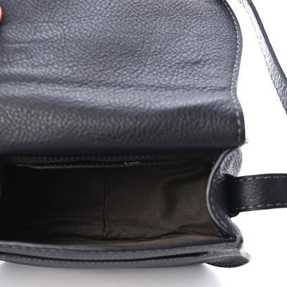 Chloe Calfskin Mini Marcie Round Crossbody Bag Black 4 of 4