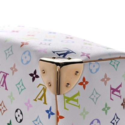 Louis Vuitton Monogram Multicolor Speedy 30 White 13 of 14