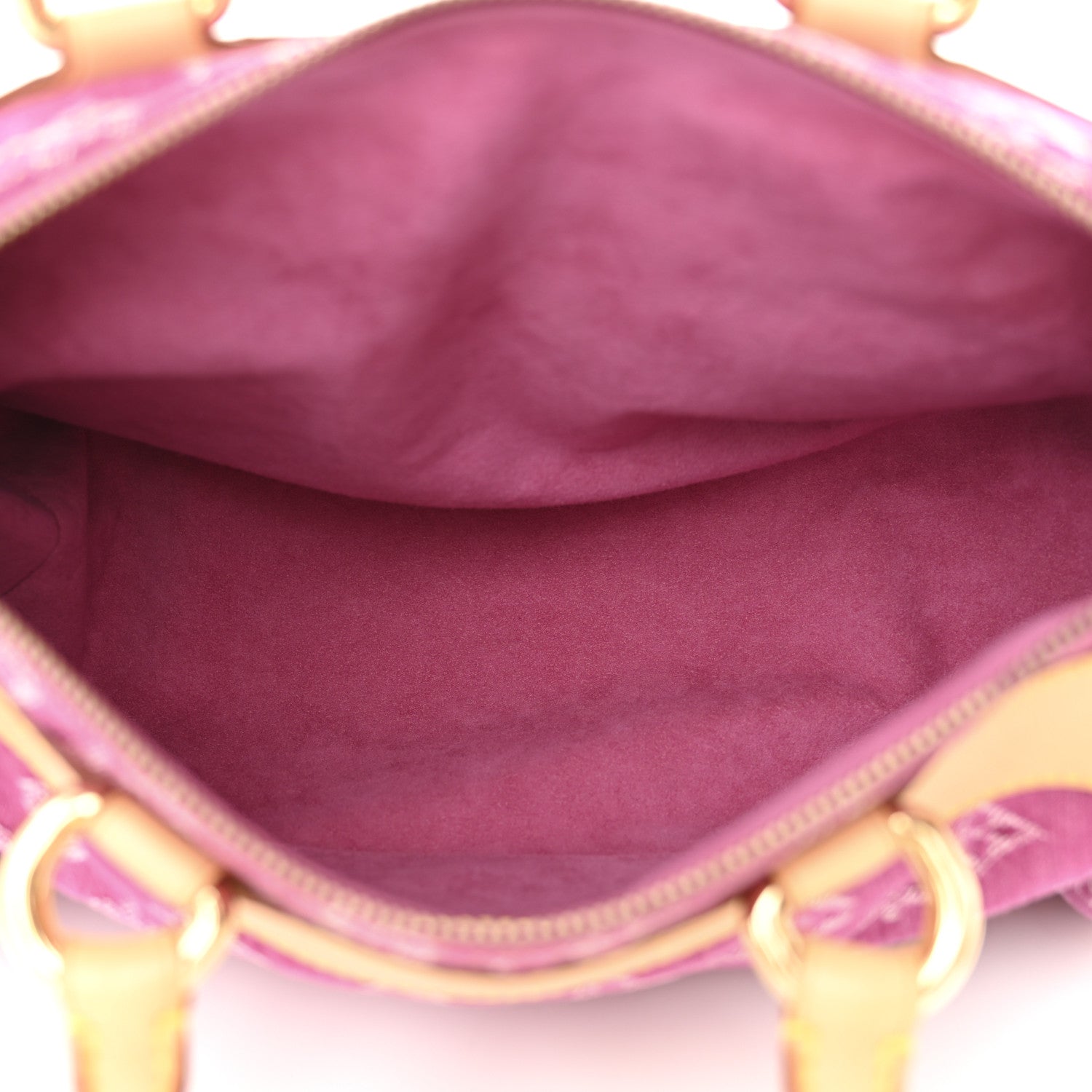 Louis Vuitton Monogram Denim Neo Speedy Fuchsia 5 of 10