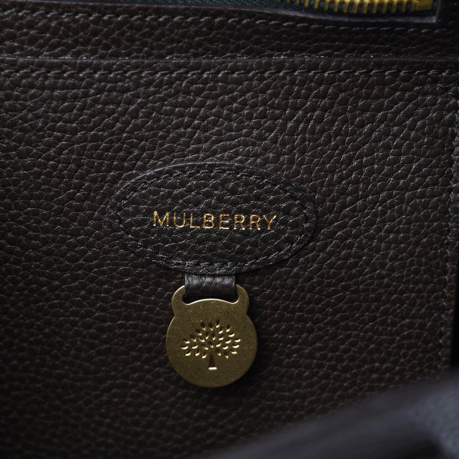 Mulberry Natural Leather Bayswater Chocolate 6 of 13