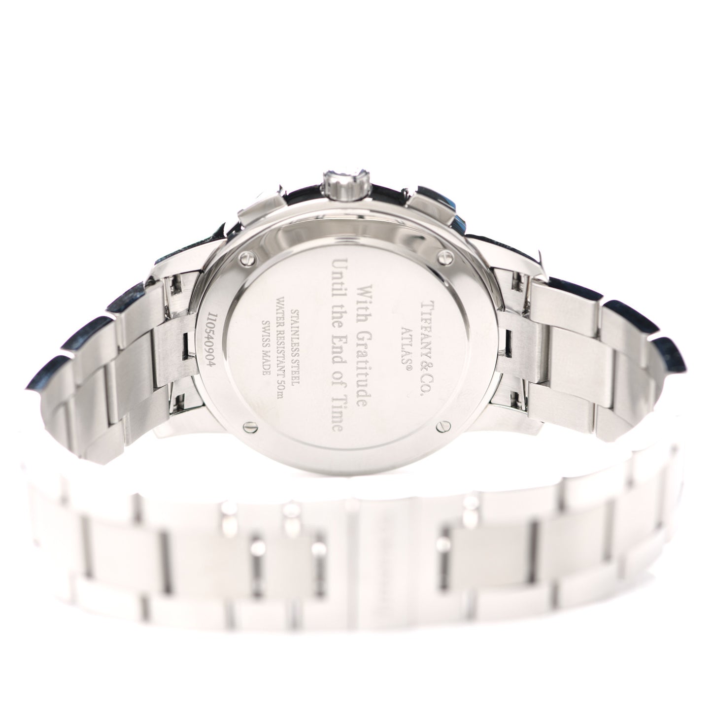 Stainless Steel 42mm Atlas Chronograph Quartz Watch