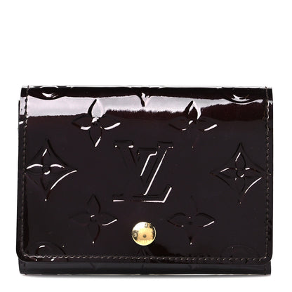 Louis Vuitton Vernis Business Card Holder Amarante 1 of 7