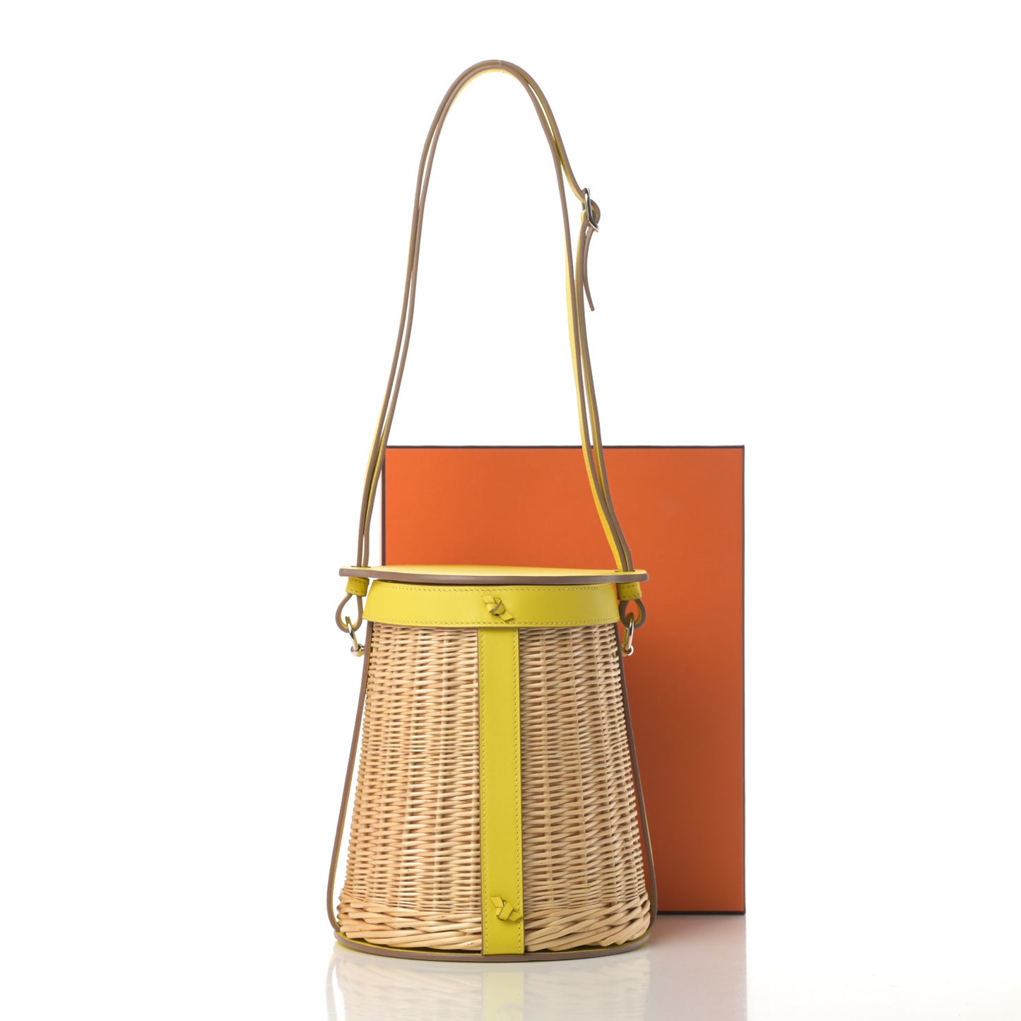 Swift Wicker Sac Farming Picnic Bag Lime Naturel