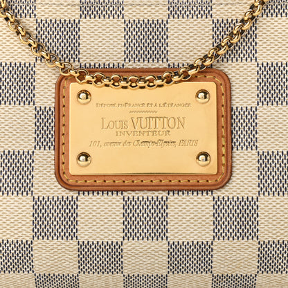 Louis Vuitton Damier Azur Eva Clutch 7 of 9