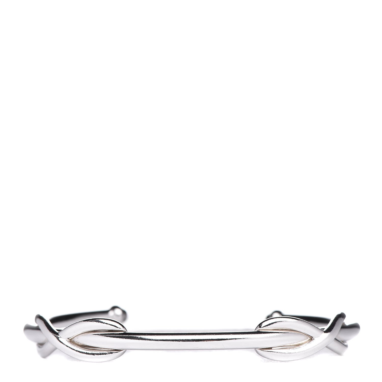 Tiffany Sterling Silver Infinity Cuff Bracelet 1 of 4