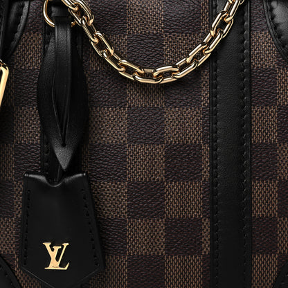 Louis Vuitton Damier Ebene Valisette Souple BB Black 7 of 9
