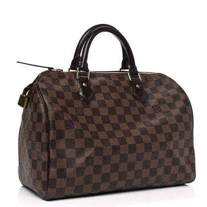 Louis Vuitton Damier Ebene Speedy 30 2 of 8