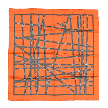 Hermes Silk Bolduc Scarf Orange 1 of 5