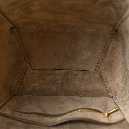 Celine Soft Grained Calfskin Small Sangle Bucket Bag Taupe 5 of 11