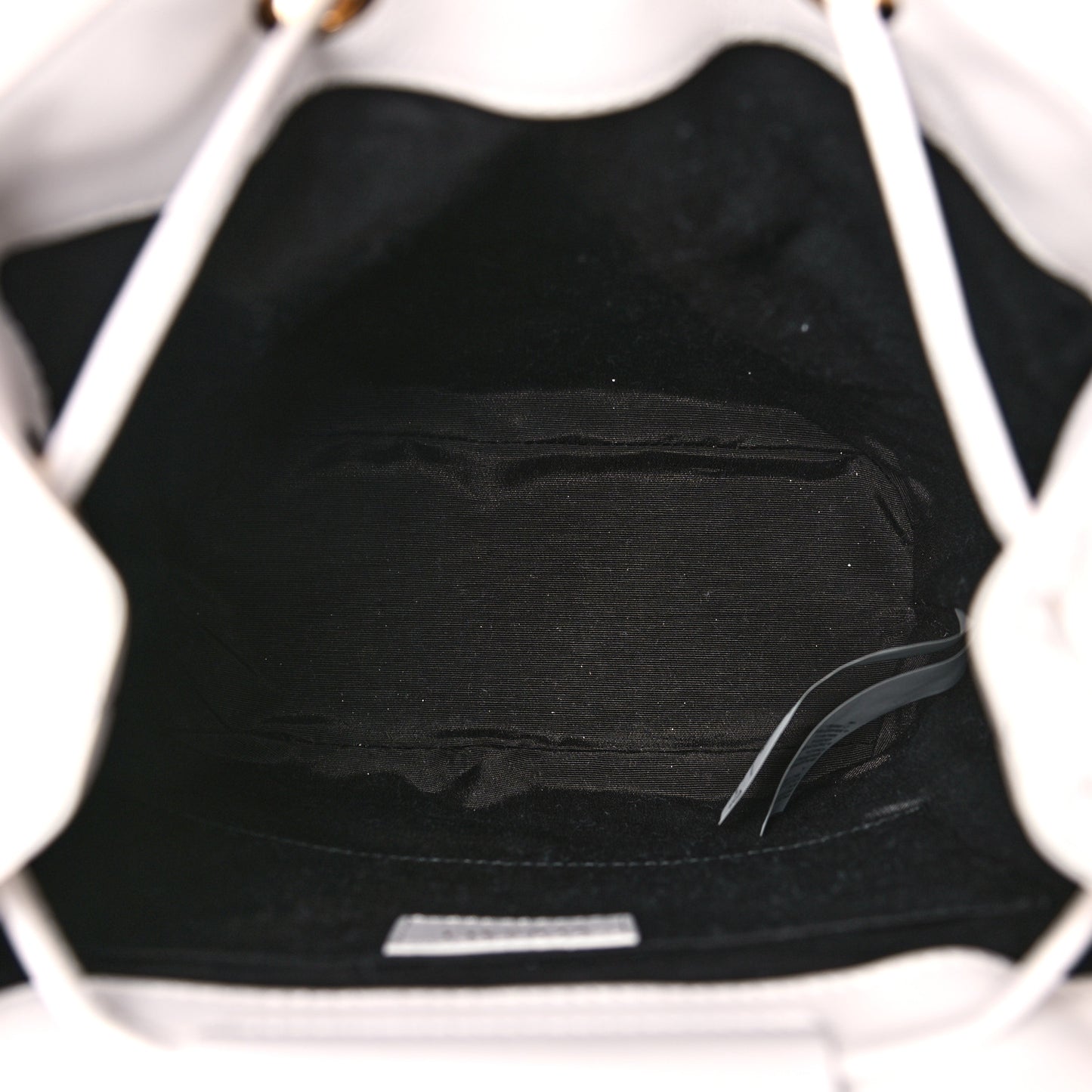 Calfskin Quilted Medusa Backpack White