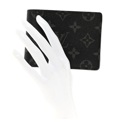 Louis Vuitton Monogram Eclipse Multiple Wallet 2 of 7