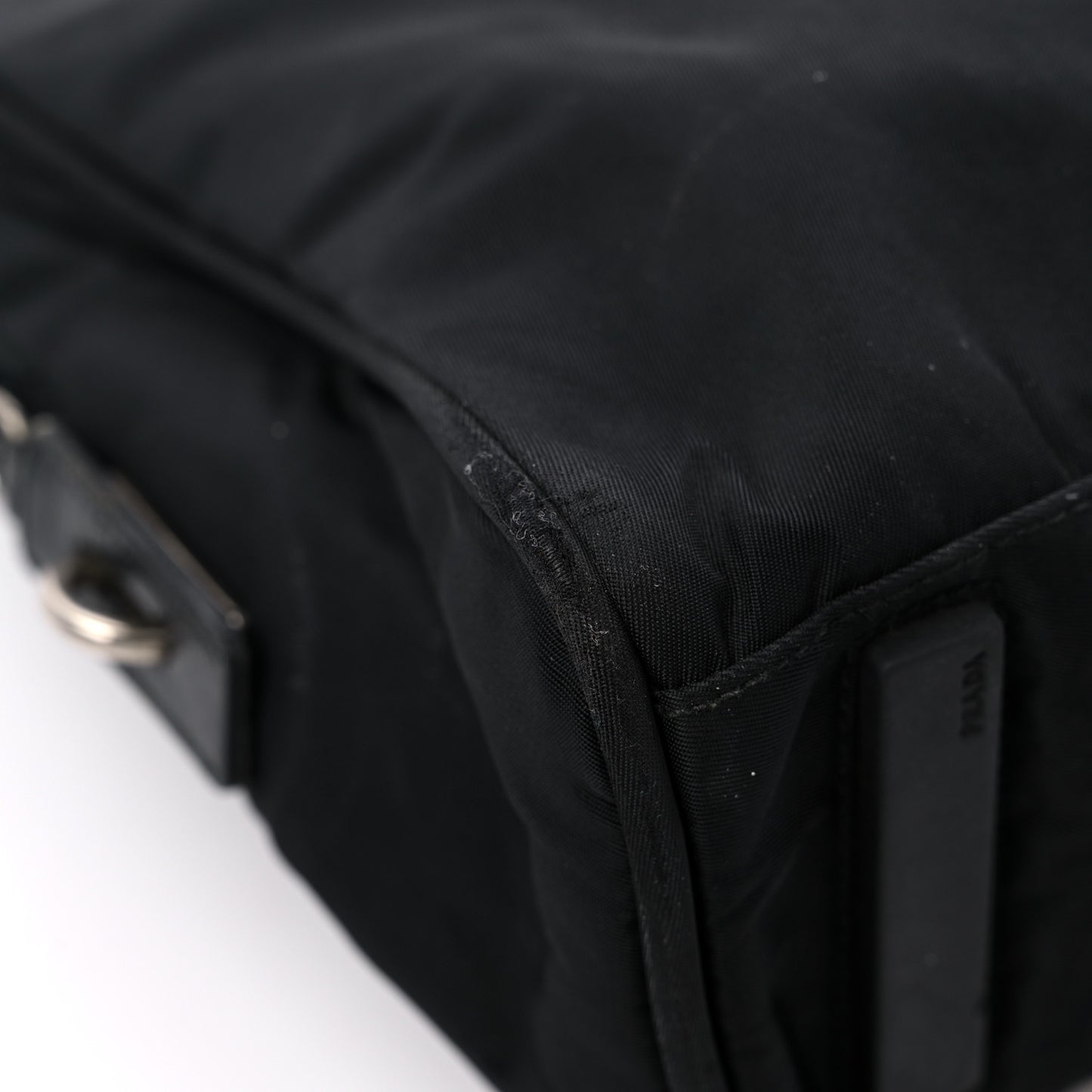 Tessuto Nylon Sport Bag Black