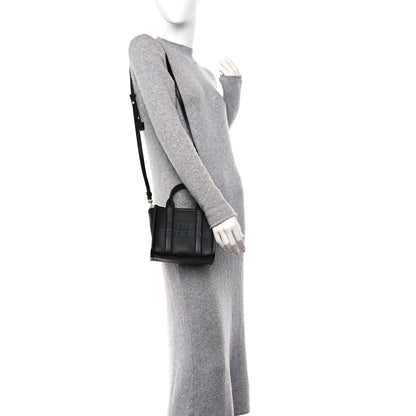 Marc Jacobs Grained Calfskin Micro The Tote Bag Black 2 of 11