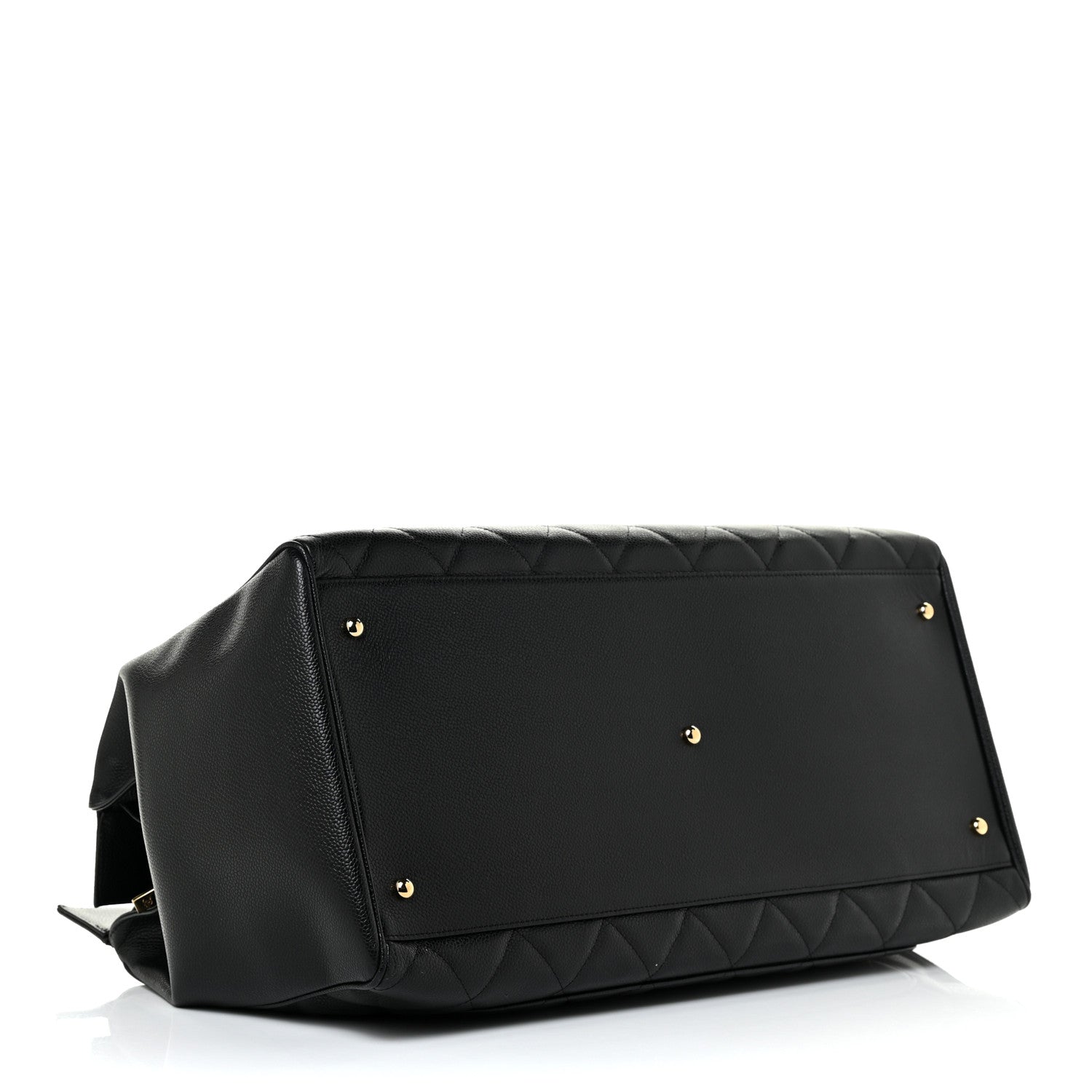 Chanel Caviar Quilted Timeless XL Weekender Bag Black 4 of 15