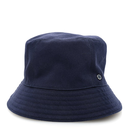Hermes Cotton Canvas Eden Bucket Hat 57 Marine 6 of 8