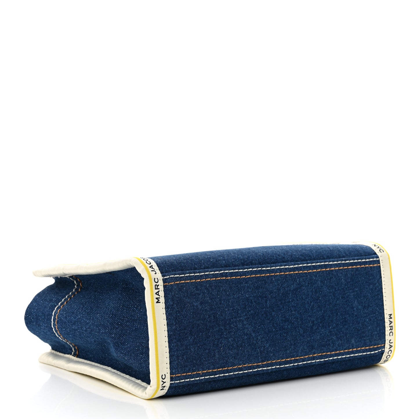 Denim Canvas Small Chain Bag Dark Wash