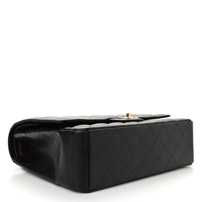 Chanel Caviar Quilted Maxi Double Flap Black 4 of 10