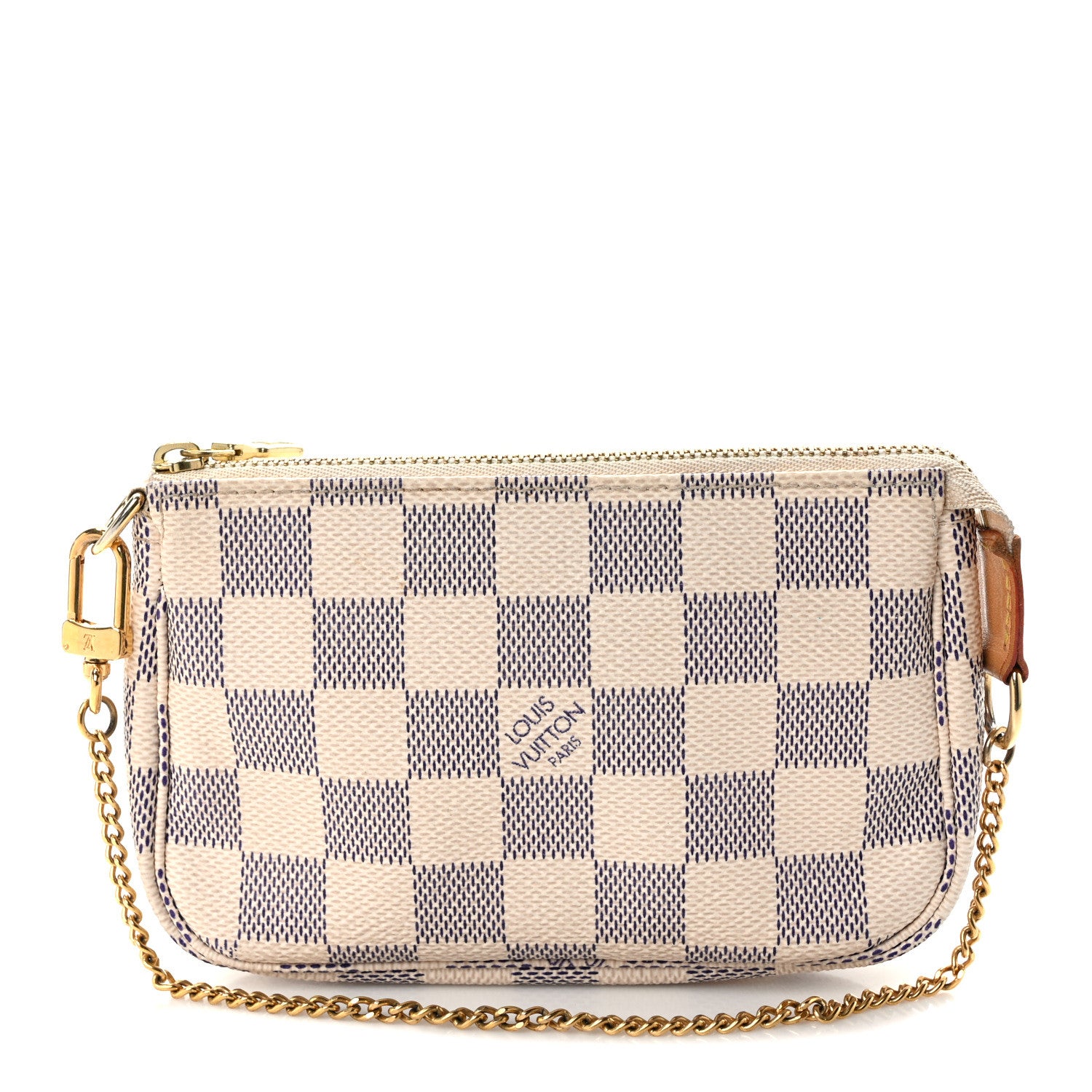 Louis Vuitton Damier Azur Mini Pochette Accessories 1 of 9
