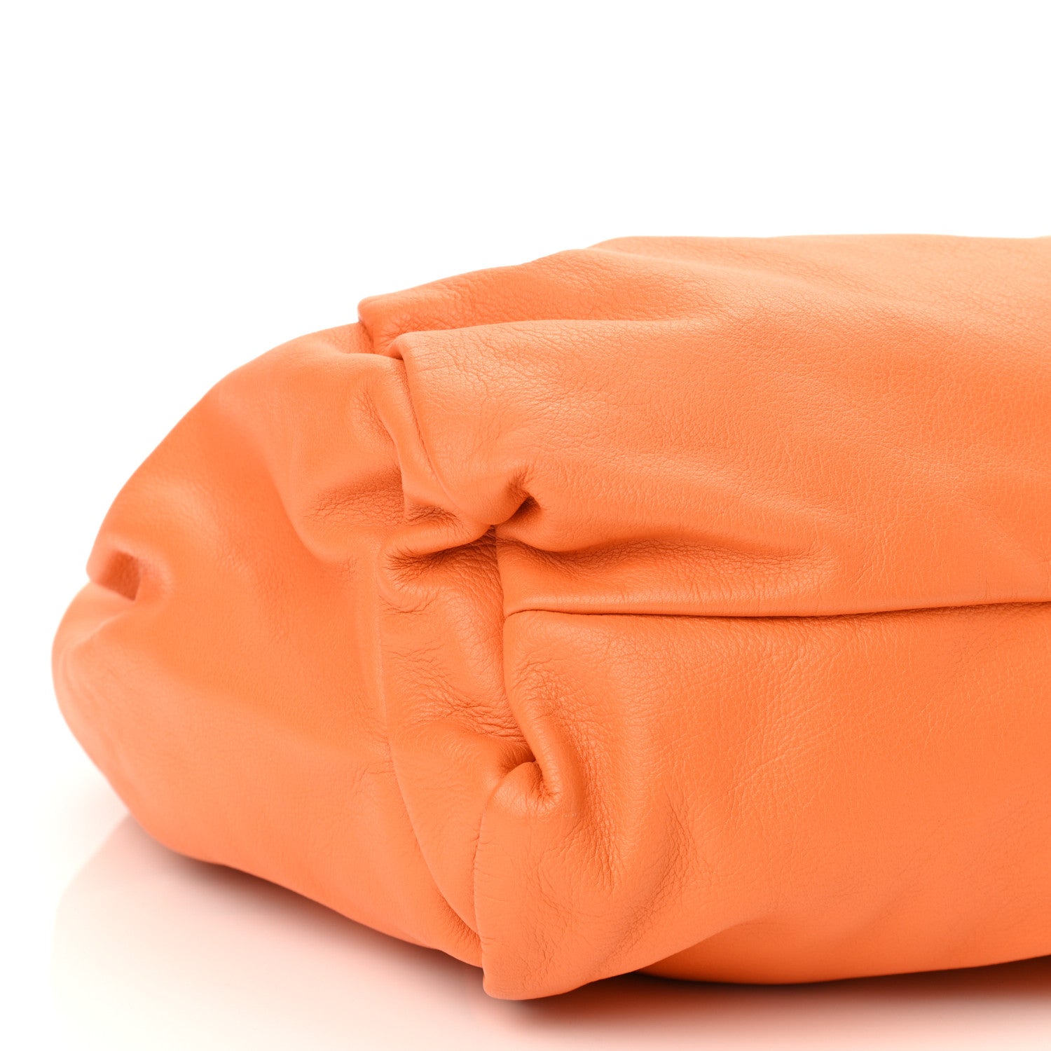 Bottega Veneta Smooth Butter Calfskin Small The Shoulder Pouch Light Orange 8 of 9