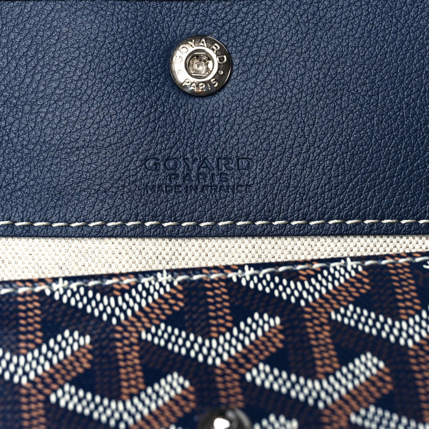 Goyardine Saint Louis GM Navy