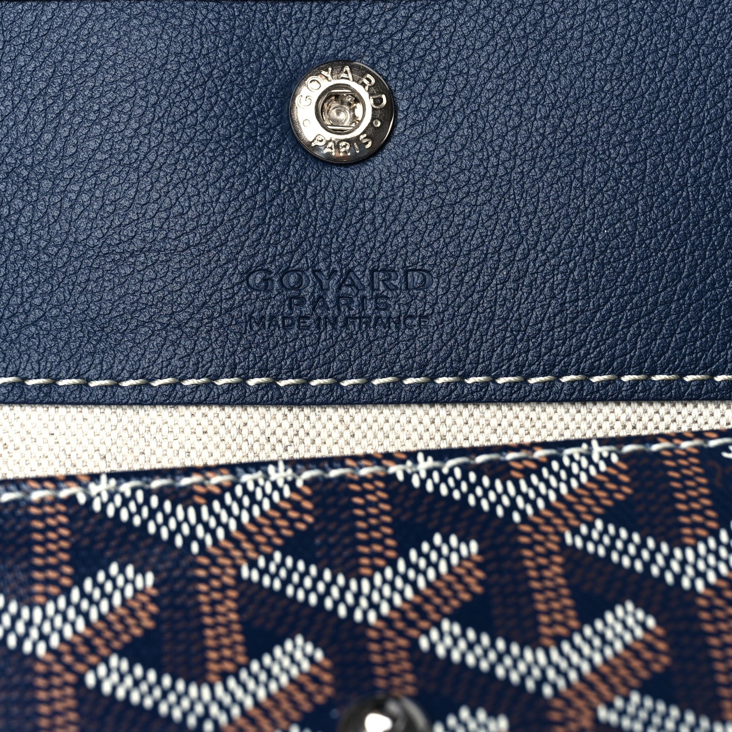 Goyard Goyardine Saint Louis GM Navy 8 of 10