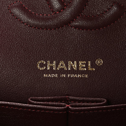 Chanel Lambskin Quilted Medium Double Flap Black 6 of 9