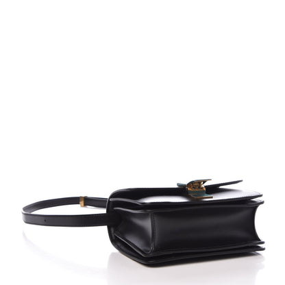 Celine Box Calfskin Small Classic Box Flap Bag Black 4 of 7