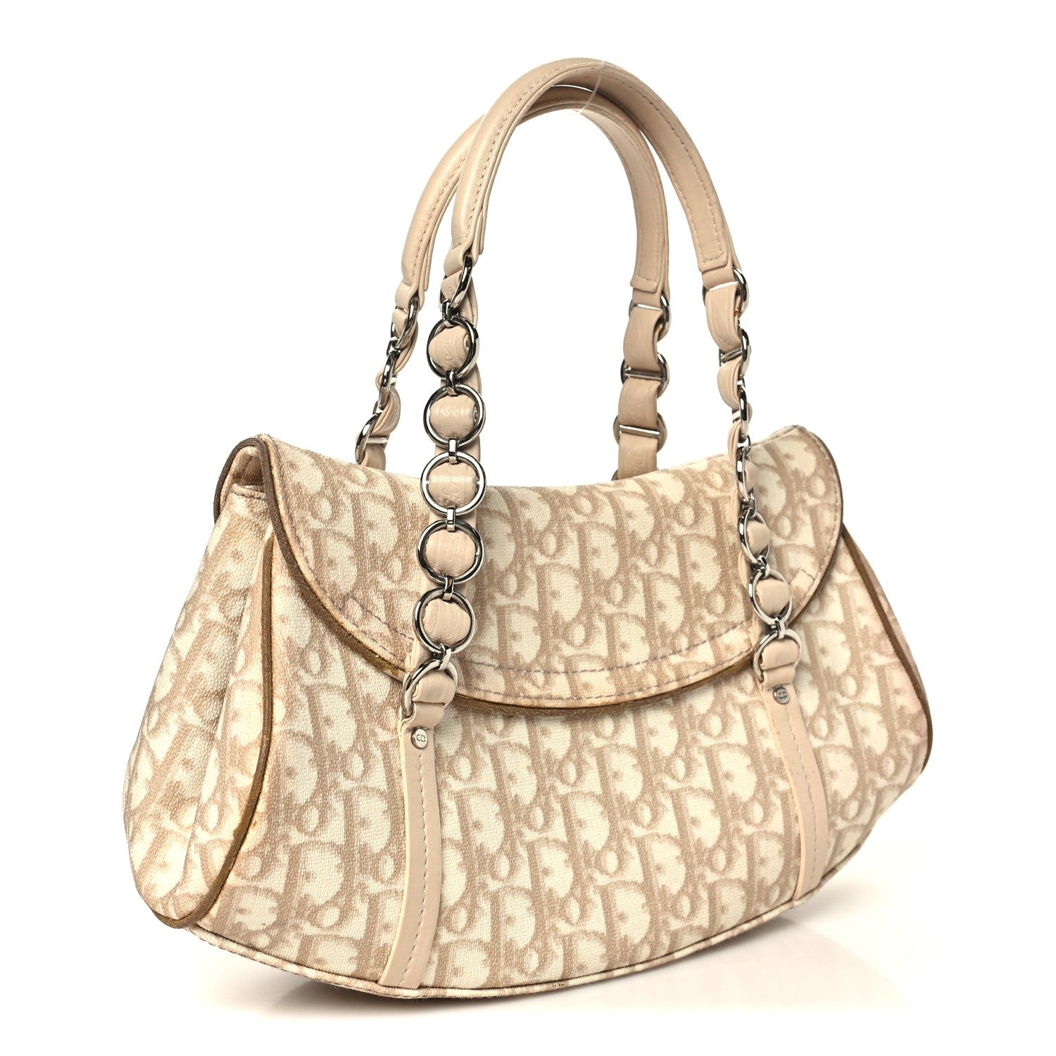 Christian Dior Monogram Romantique Trotter Bag Rose 3 of 12
