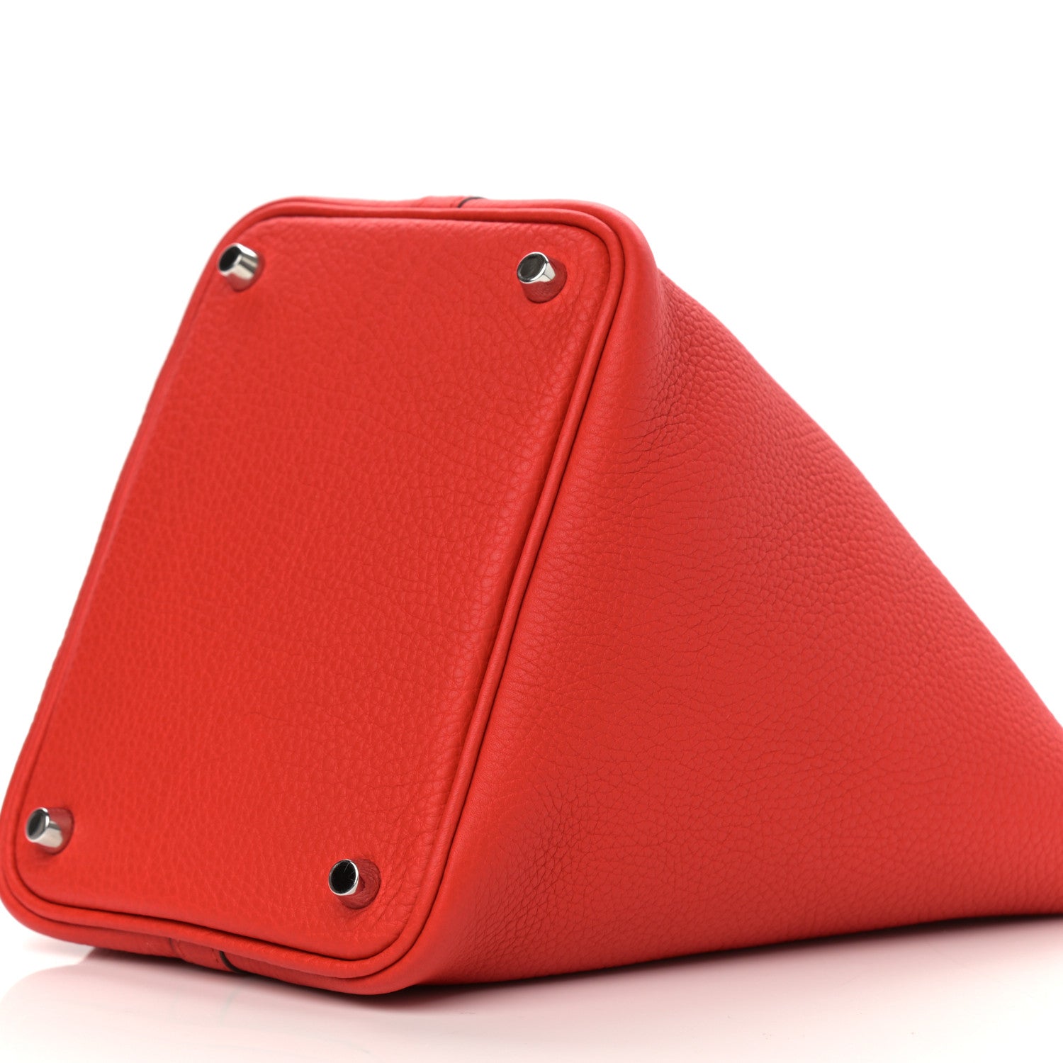Hermes Taurillon Clemence Picotin Lock 18 PM Rouge De Coeur 10 of 11