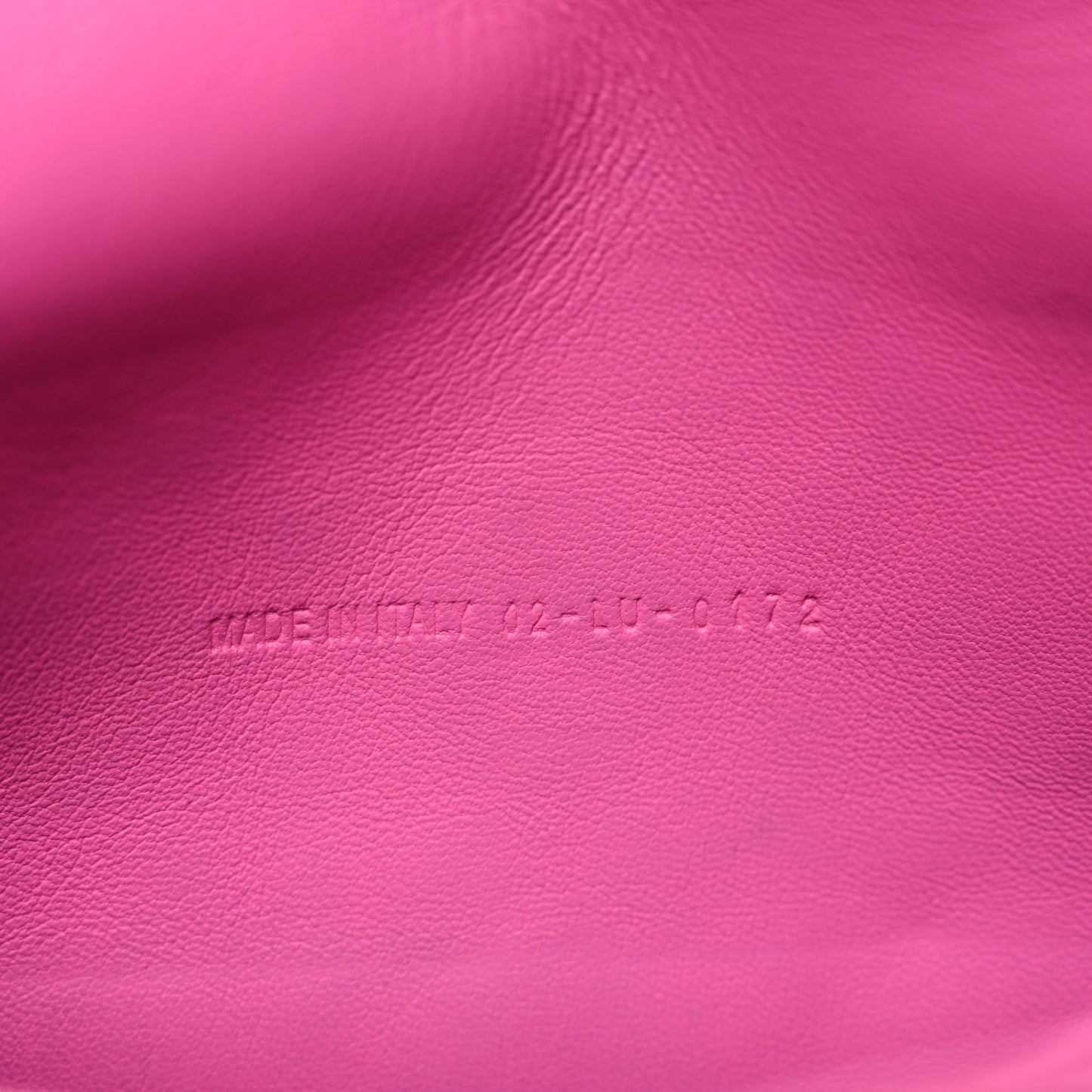 Lambskin Cannage Miss Dior Promenade Pouch Fuchsia