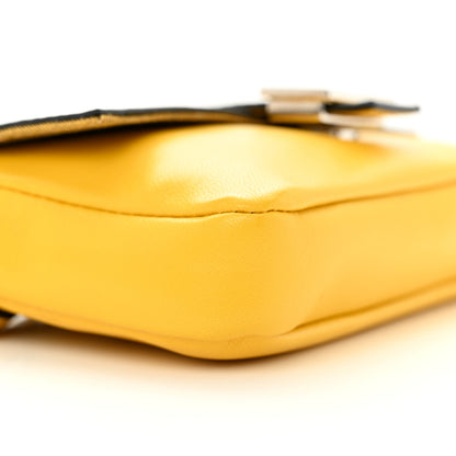 Fendi Nappa Micro Baguette Sunflower 9 of 14