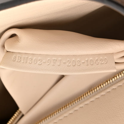Fendi Vitello Tahiti Burro Bi-Color Medium Peekaboo Iconic Essentially Satchel Maya Camelia Confetto 8 of 11