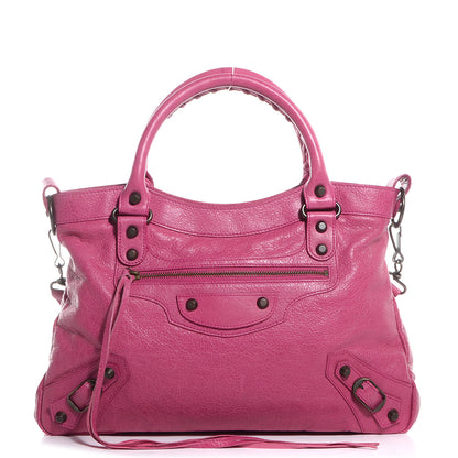 Balenciaga Agneau Classic Hardware Town Cyclamen Fucsia 1 of 9