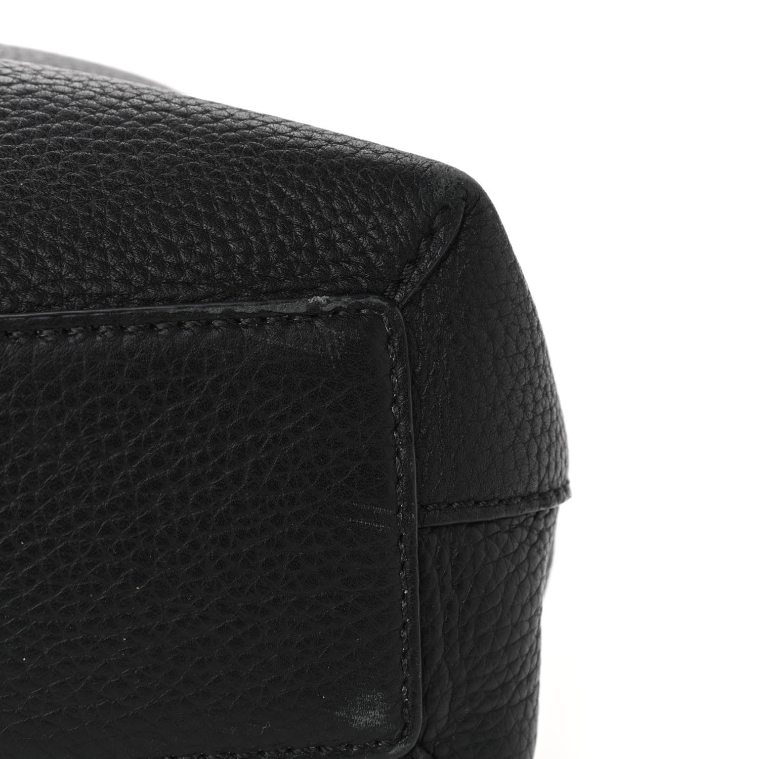 Burberry Grainy Calfskin Remington Tote Black 6 of 11